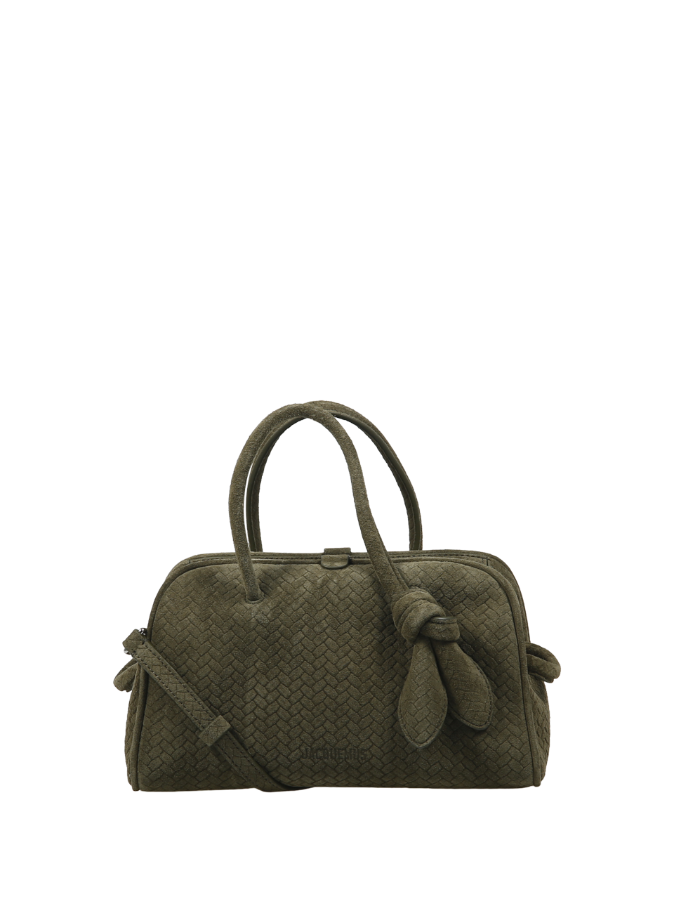 WOMAN JACQUEMUS GREEN LEATHER LE PETIT TURISMO BAG