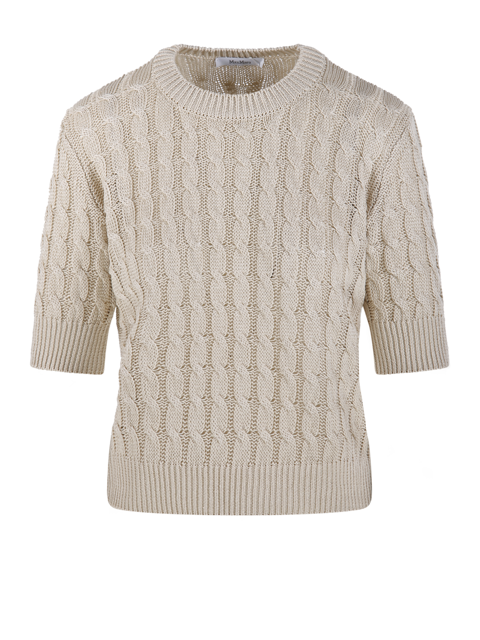 DONNA MAXMARA MAGLIONE TALAMO IN LINO NUDE