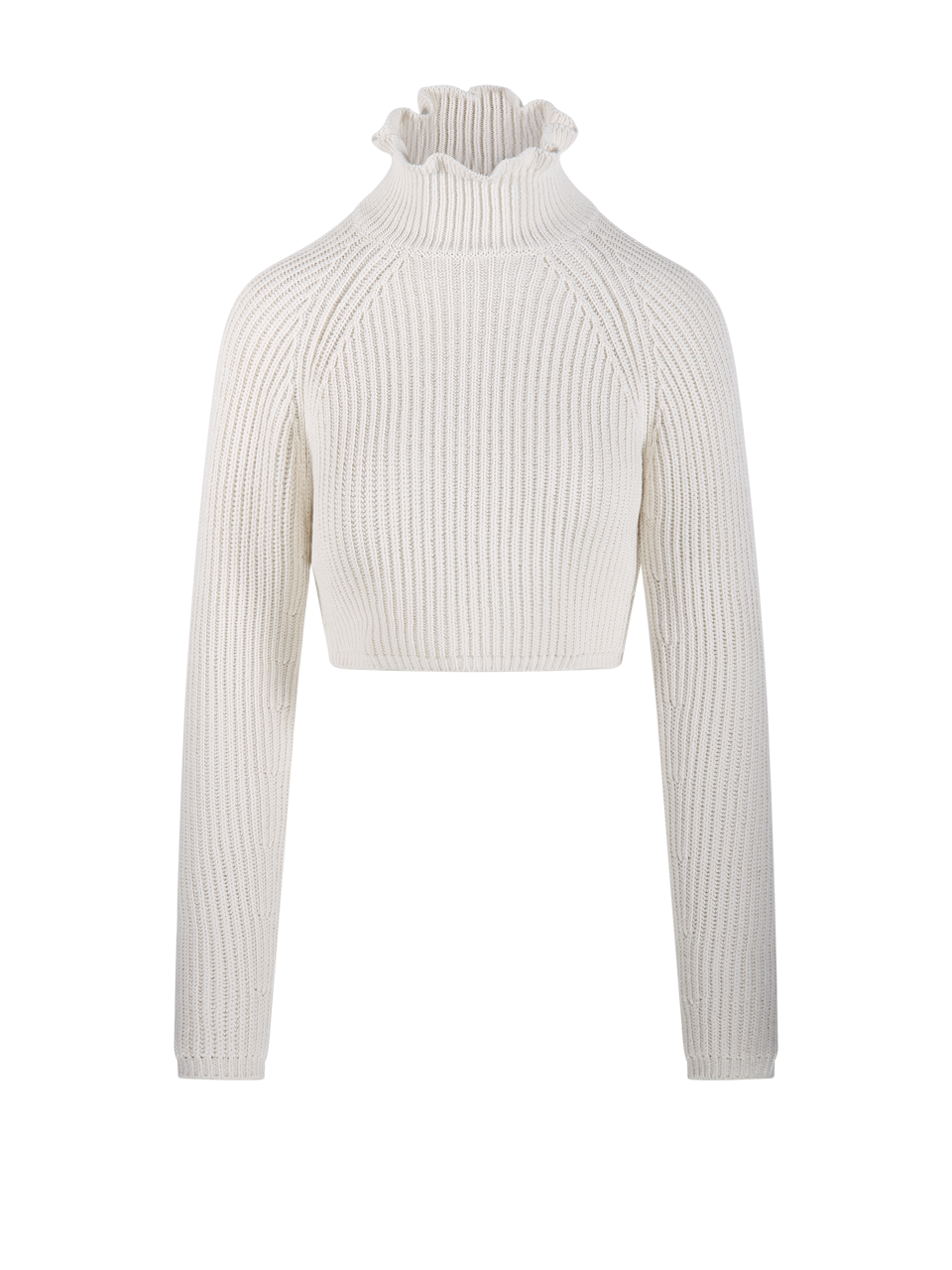 DONNA MAXMARA MAGLIONE CAMPO IN COTONE BIANCO