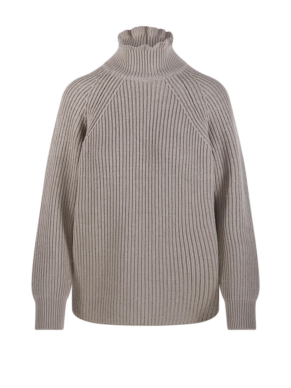 DONNA MAXMARA MAGLIONE CAMINO IN COTONE BEIGE