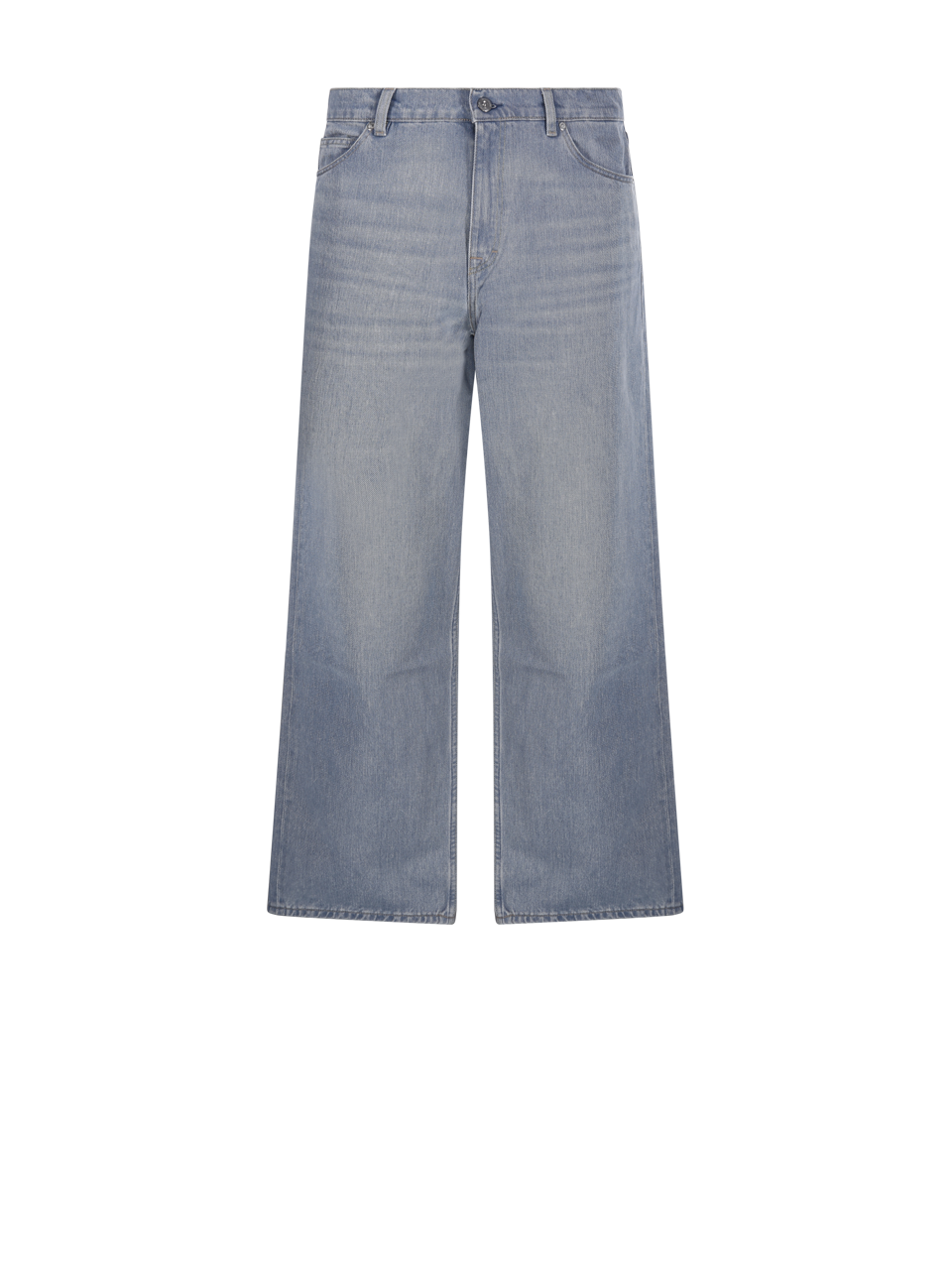 MEN OUR LEGACY GREY COTTON VAST CUT JEANS