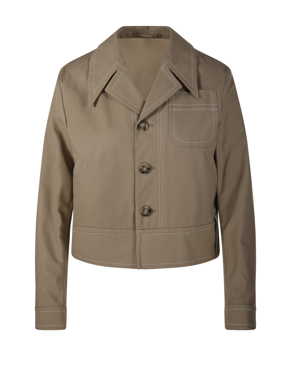 BUTTONED JACKET