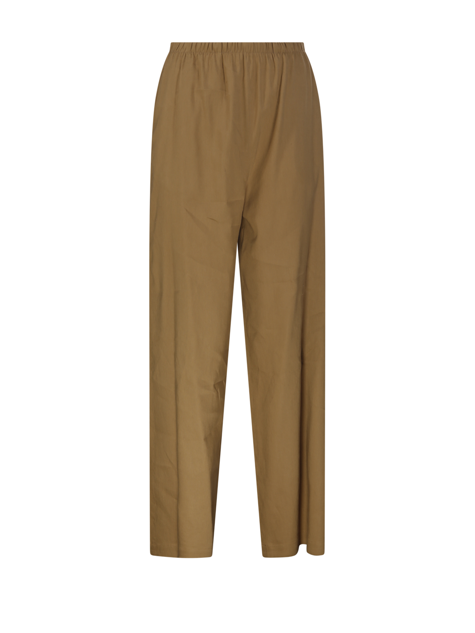 DONNA MAXMARA PRIMAVERA ANTALONI DESTINO IN LINO MARRONE 