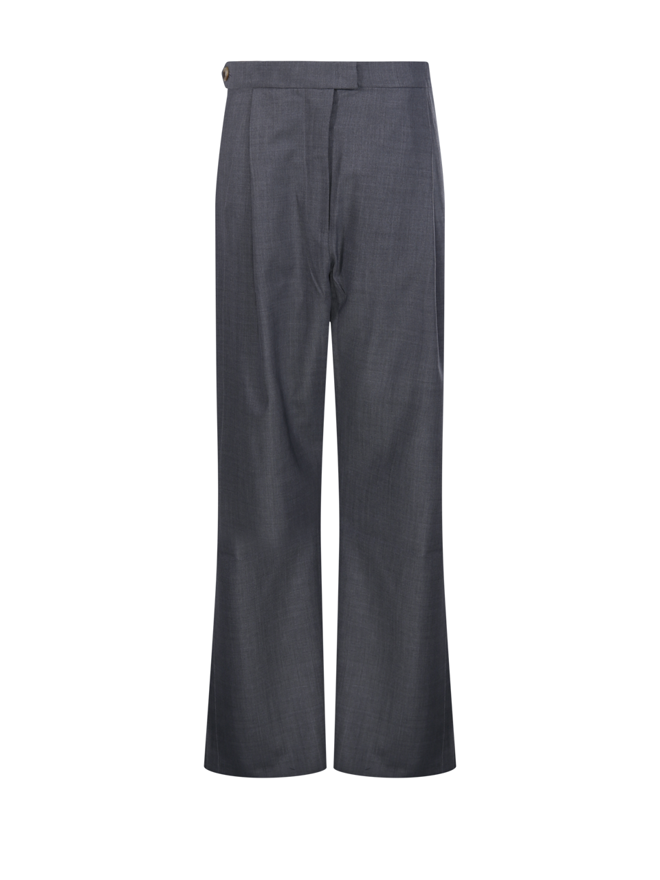PANTS WITH FRAYED-EDGE SIDE STRIPES