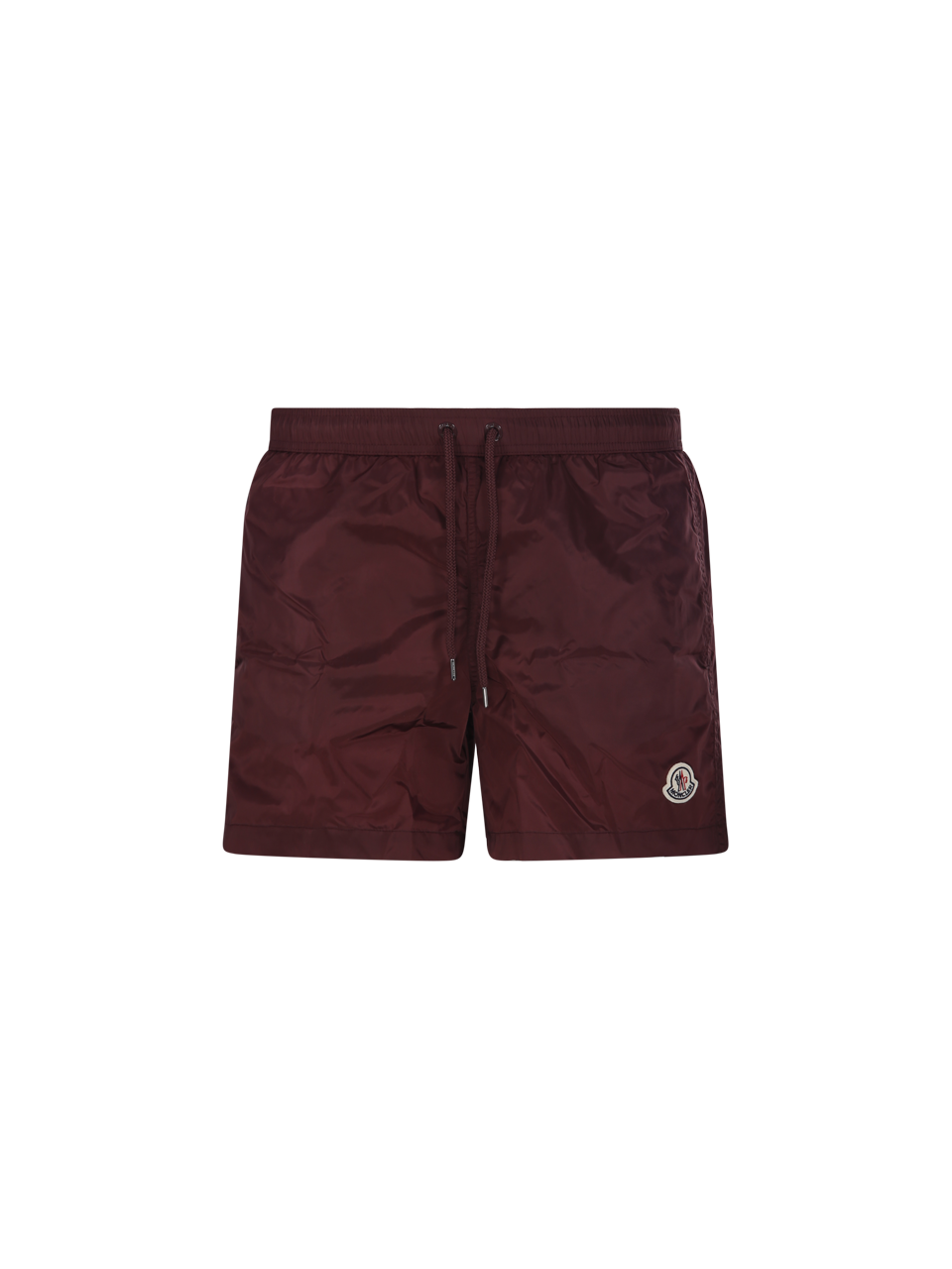 MEN MONCLER RED POLYAMIDE SWIMWEAR