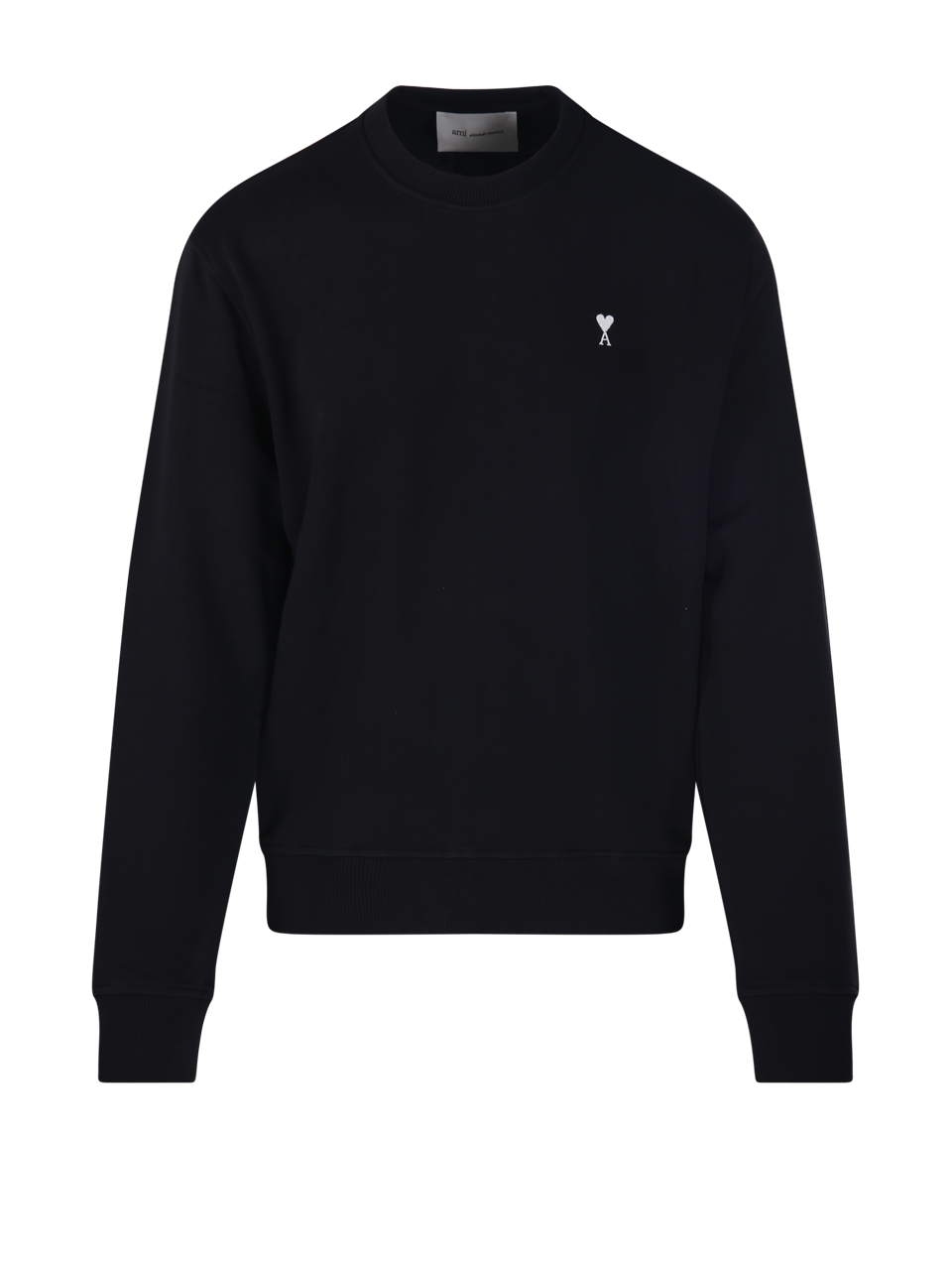 BLACK ADC ROUND NECK SWEATSHIRT