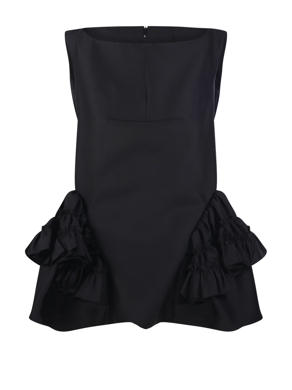 DONNA DRIES VAN NOTEN TOP CASEY IN LANA NERA