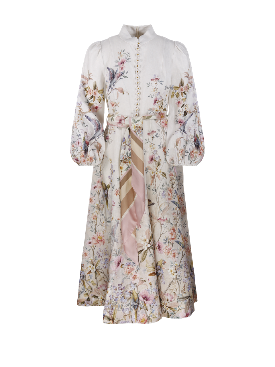 REBELLION BUTTON MIDI DRESS