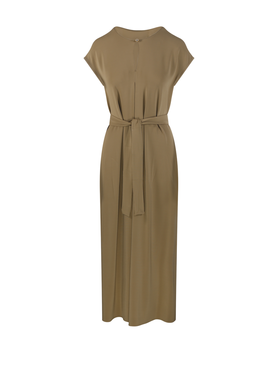 DONNA MAXMARA PRIMAVERA ABITO FELUCA IN VISCOSA MARRONE