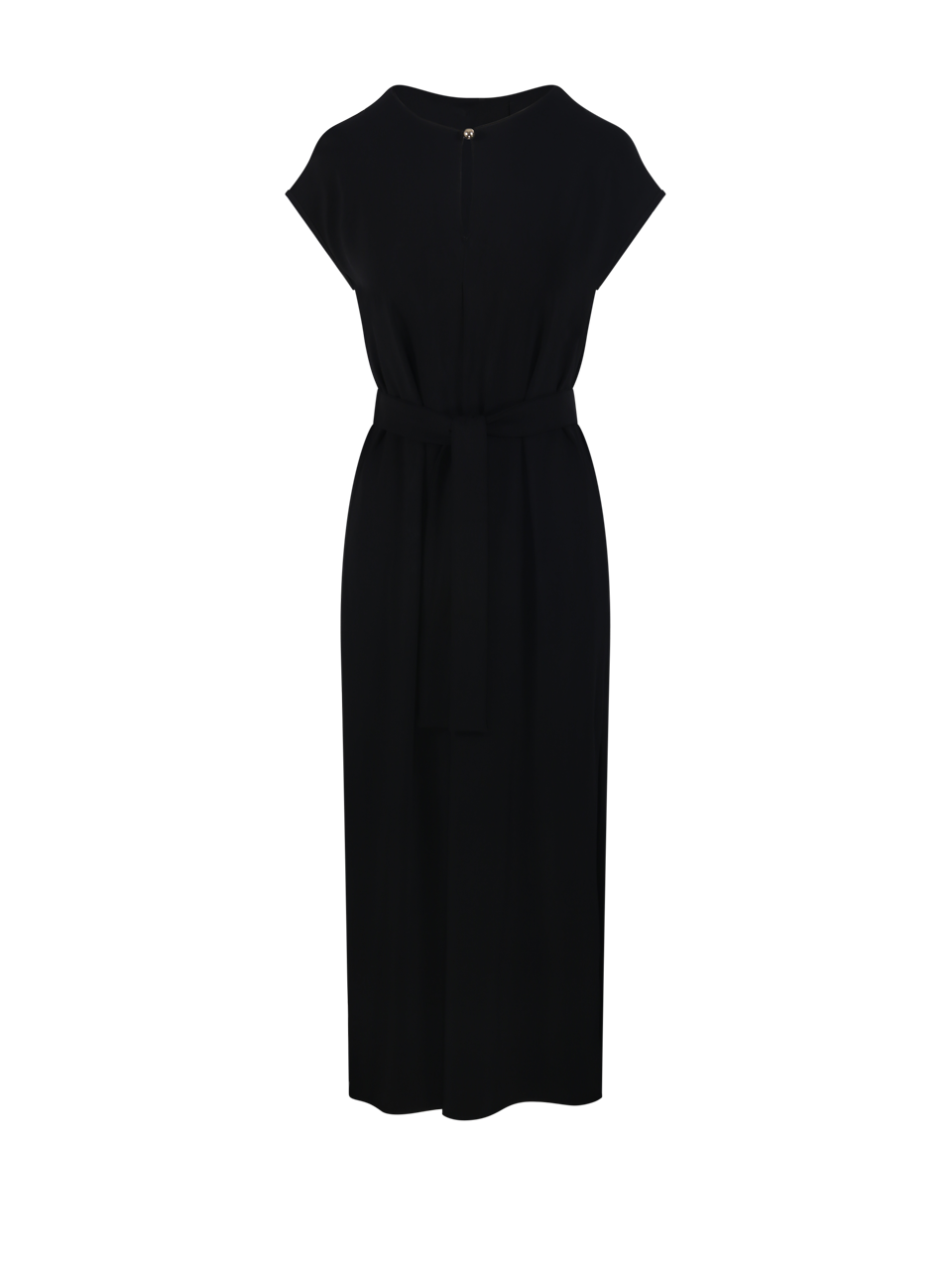 DONNA MAXMARA PRIMAVERA ABITO FELUCA IN VISCOSA NERA 