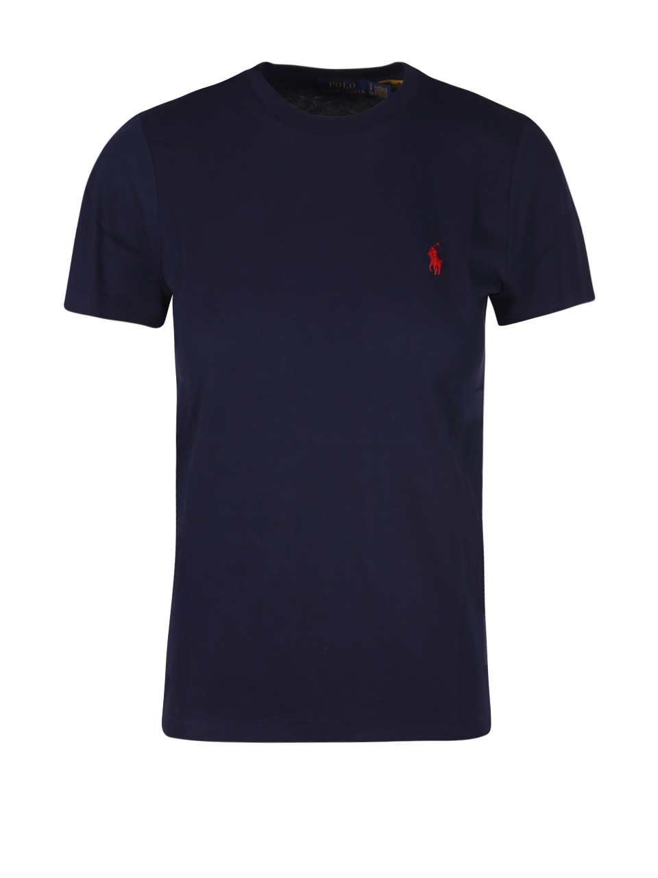 WOMAN RALPH LAUREN BLUE COTTON T-SHIRT