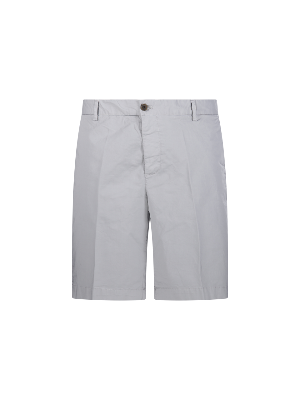 UOMO MYTHS PANTALONCINI IN LANA VERGINE GRIGIO 