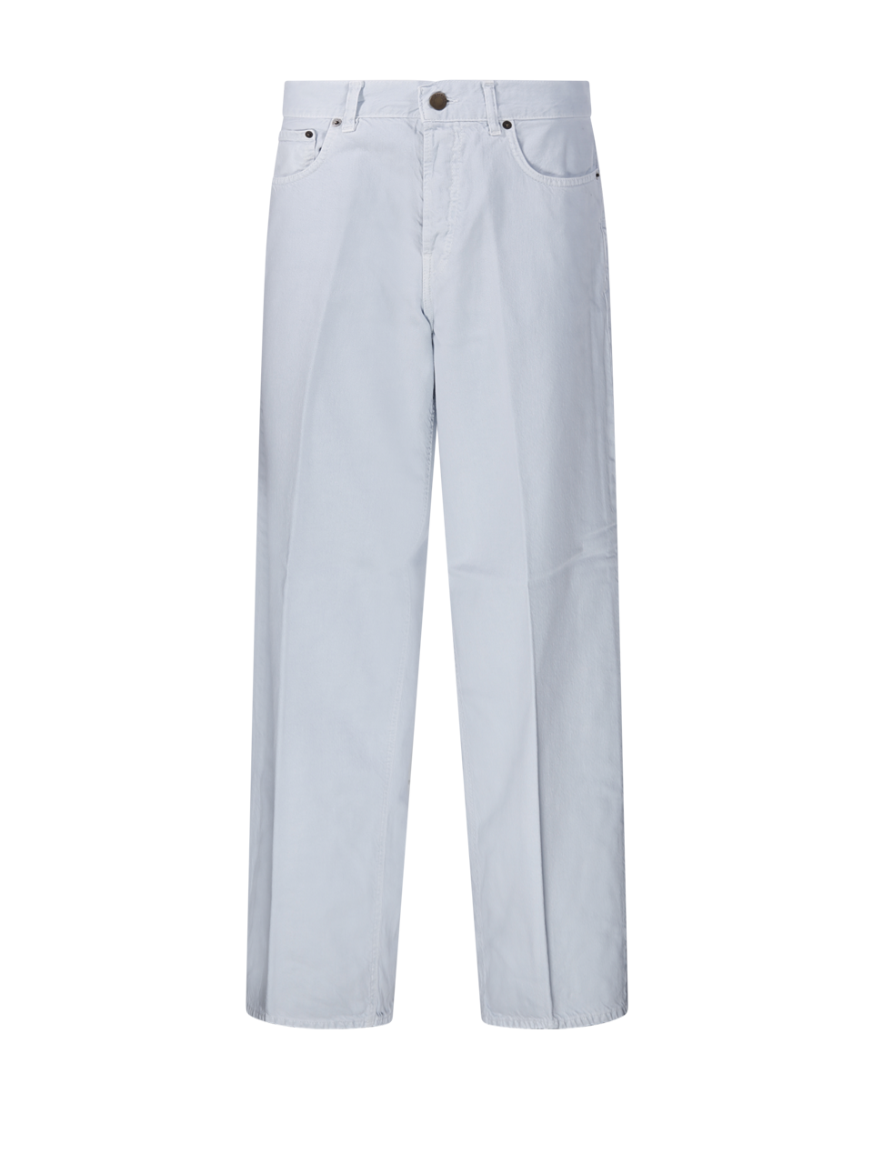 DONNA HAIKURE JEANS BETHANY SHORT IN COTONE AZZURRO 