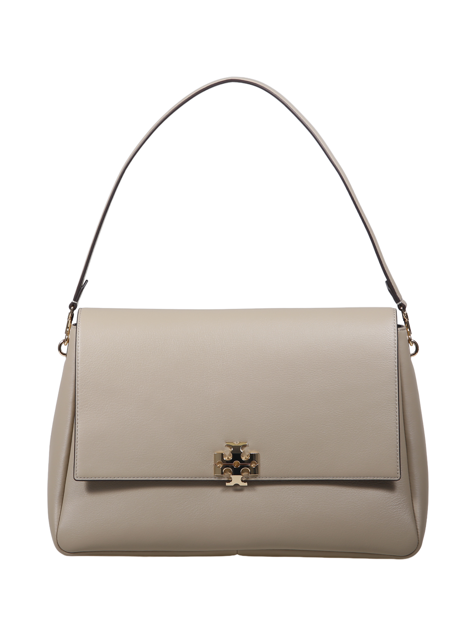 DONNA TORY BURCH BORSA CHARLIE GRANE IN PELLE NUDE 