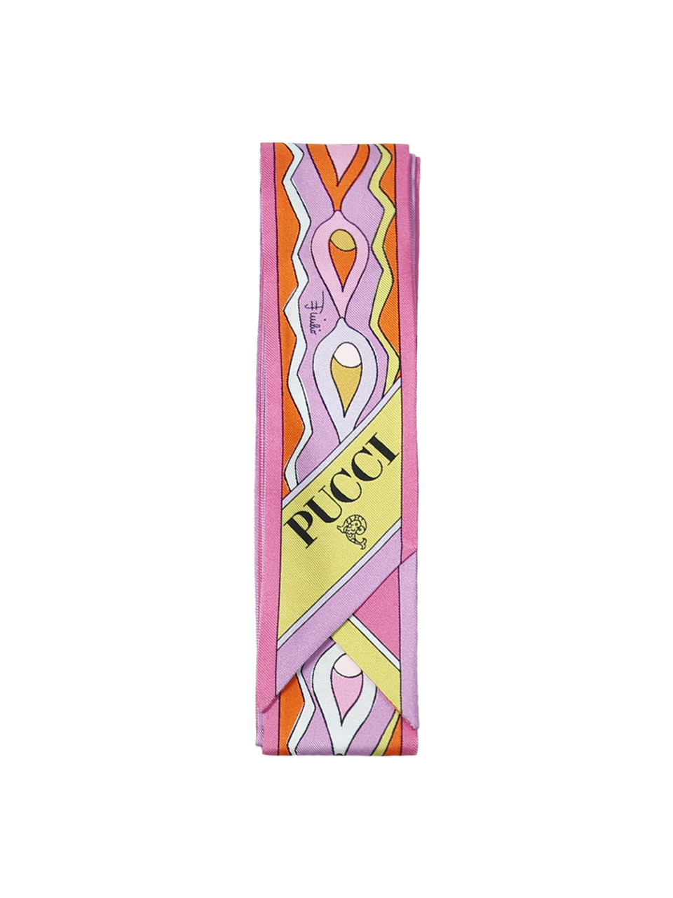 WOMAN EMILIO PUCCI MULTICOLOR SILK BANDEAU 