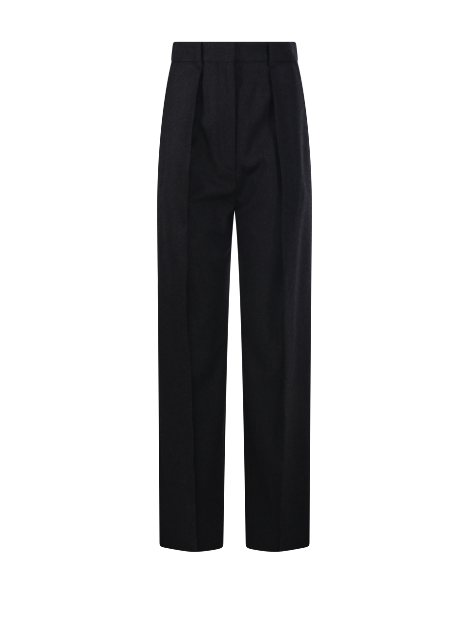 WOMAN VICTORIA BECKHAM GREY WOOL CECILIA TROUSER