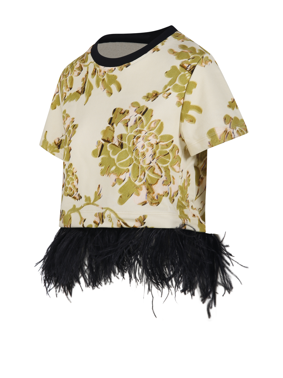 WOMAN LA DOUBLEJ MULTICOLOR COTTON LA SCALA TEE SHIRT