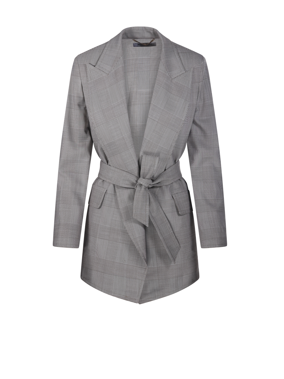 WOMAN MAXMARA GREY VIRGIN WOOL NASELLO JACKET