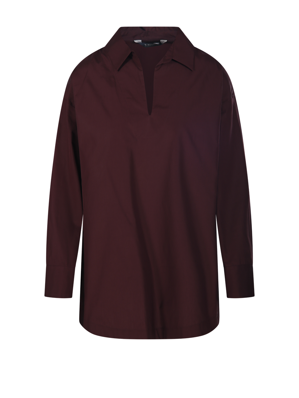 WOMAN MAXMARA S RED COTTON CRISTEL SHIRT