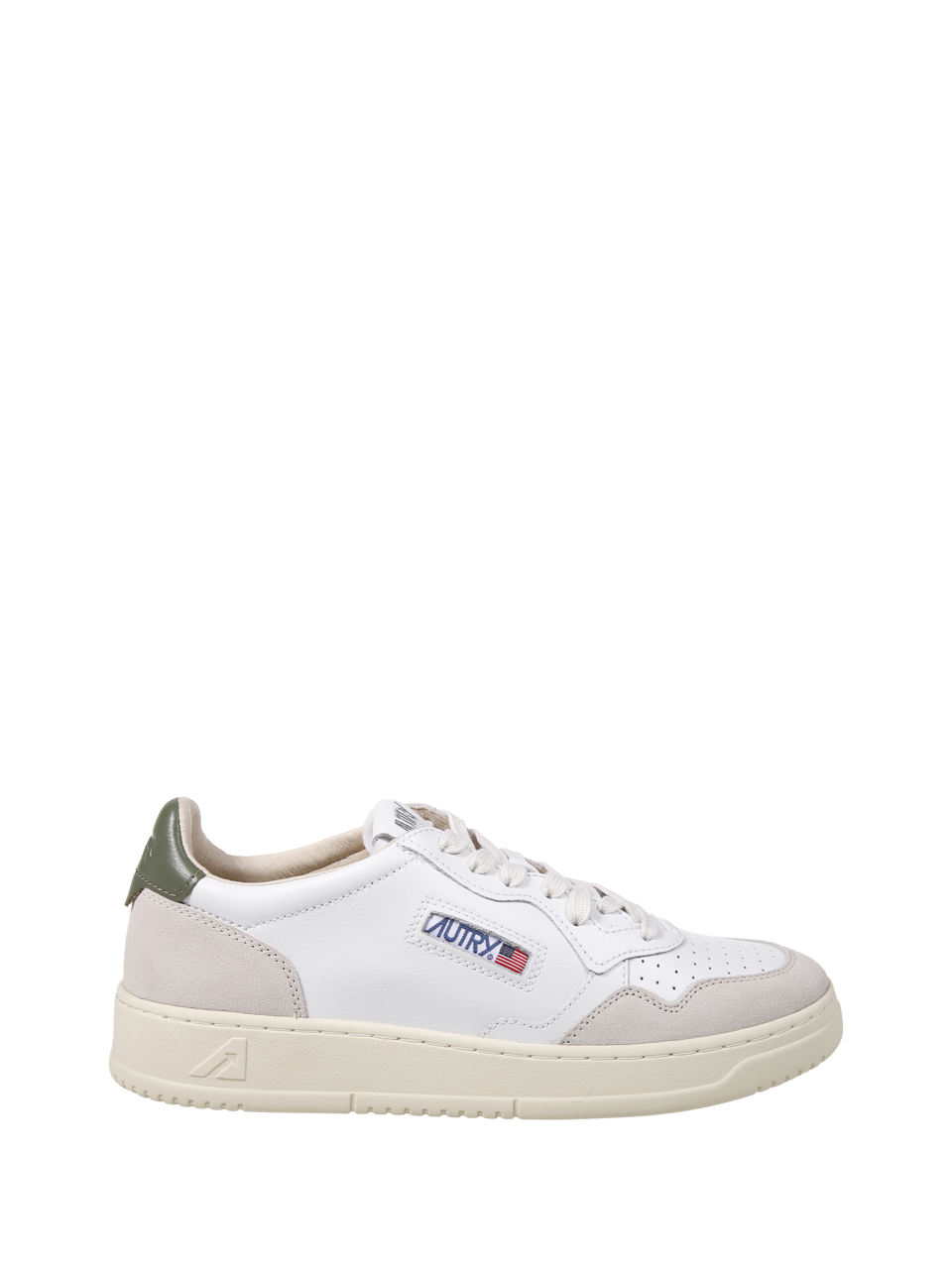 MEN AUTRY WHITE LEATHER MEDALIST LOW SNEAKERS 