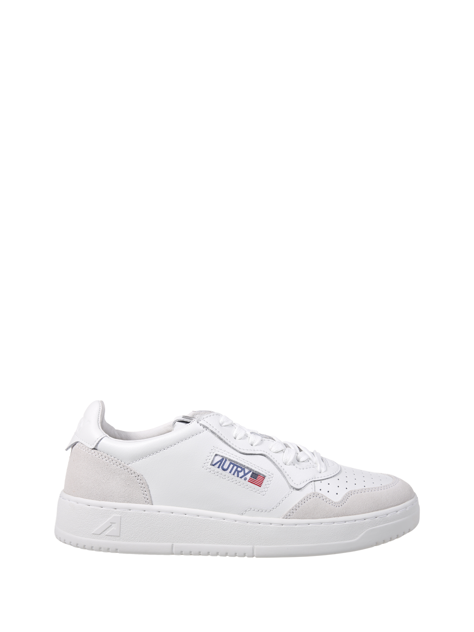 MEN AUTRY WHITE LEATHER MEDALIST LOW SNEAKERS 