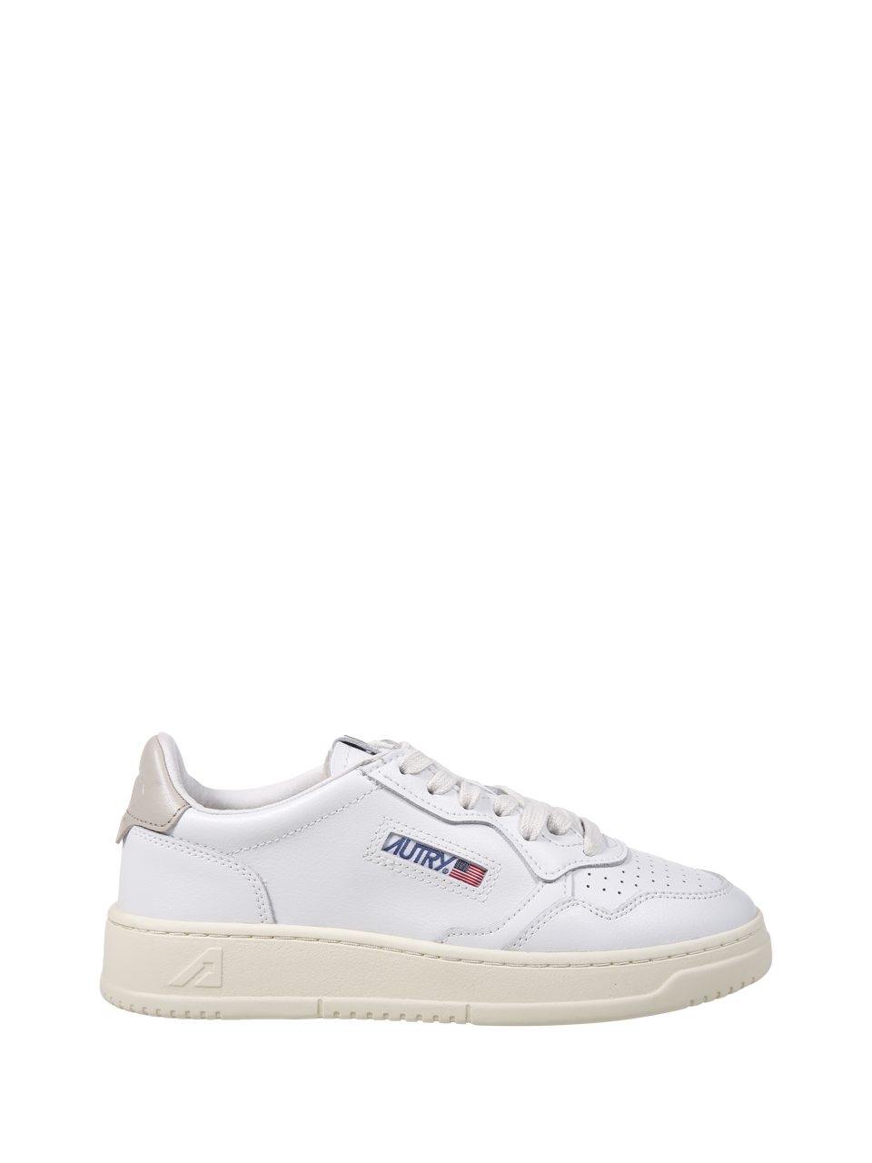 WOMAN AUTRY WHITE LEATHER MEDALIST LOW SNEAKERS 