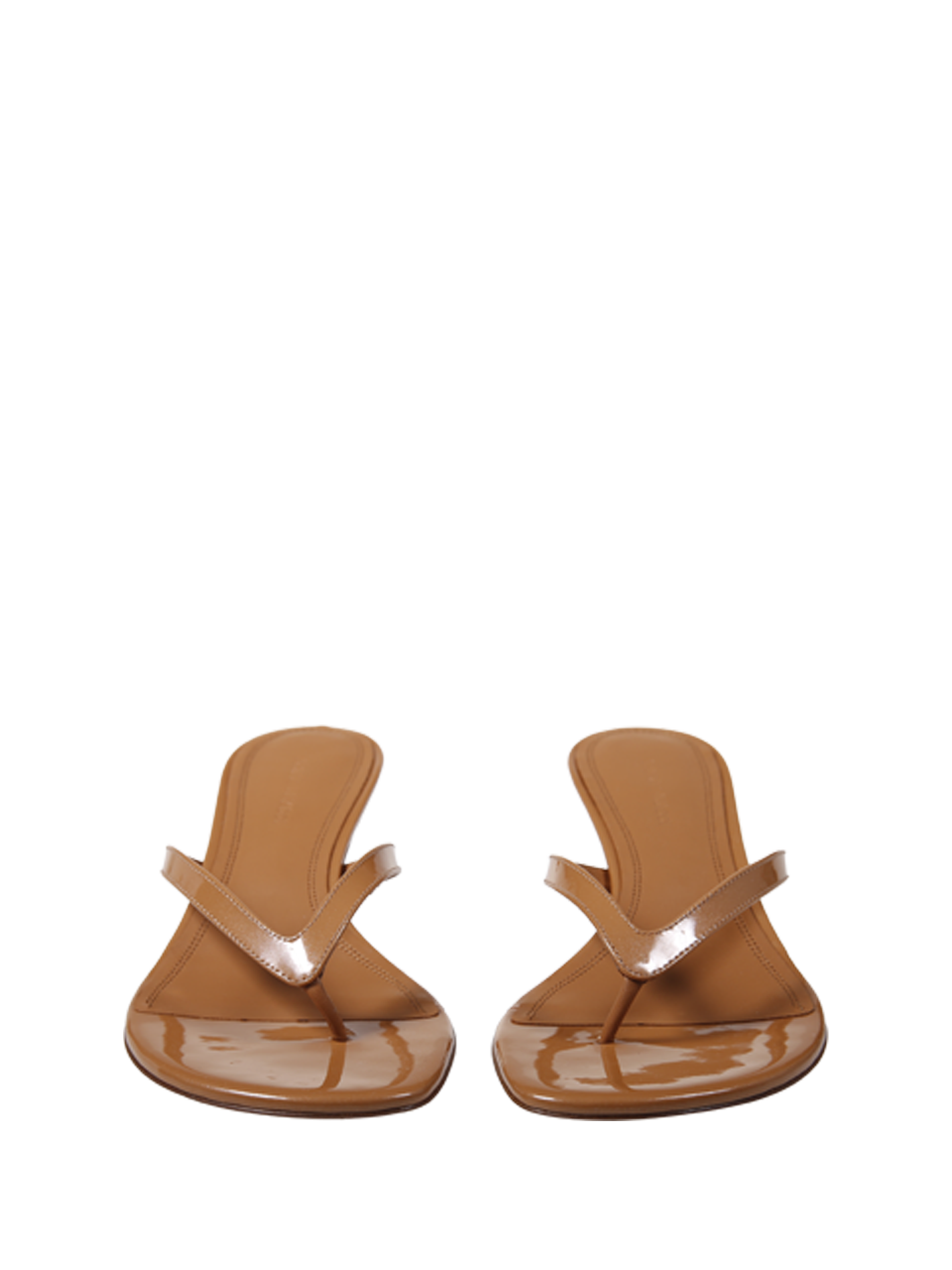 WOMAN AMINA MUADDI NUDE LEATHER JULIETTE THONG SANDAL