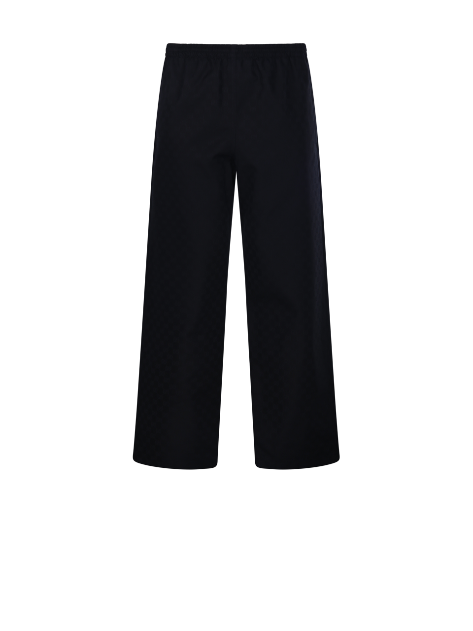 MEN GUCCI BLUE COTTON TROUSERS