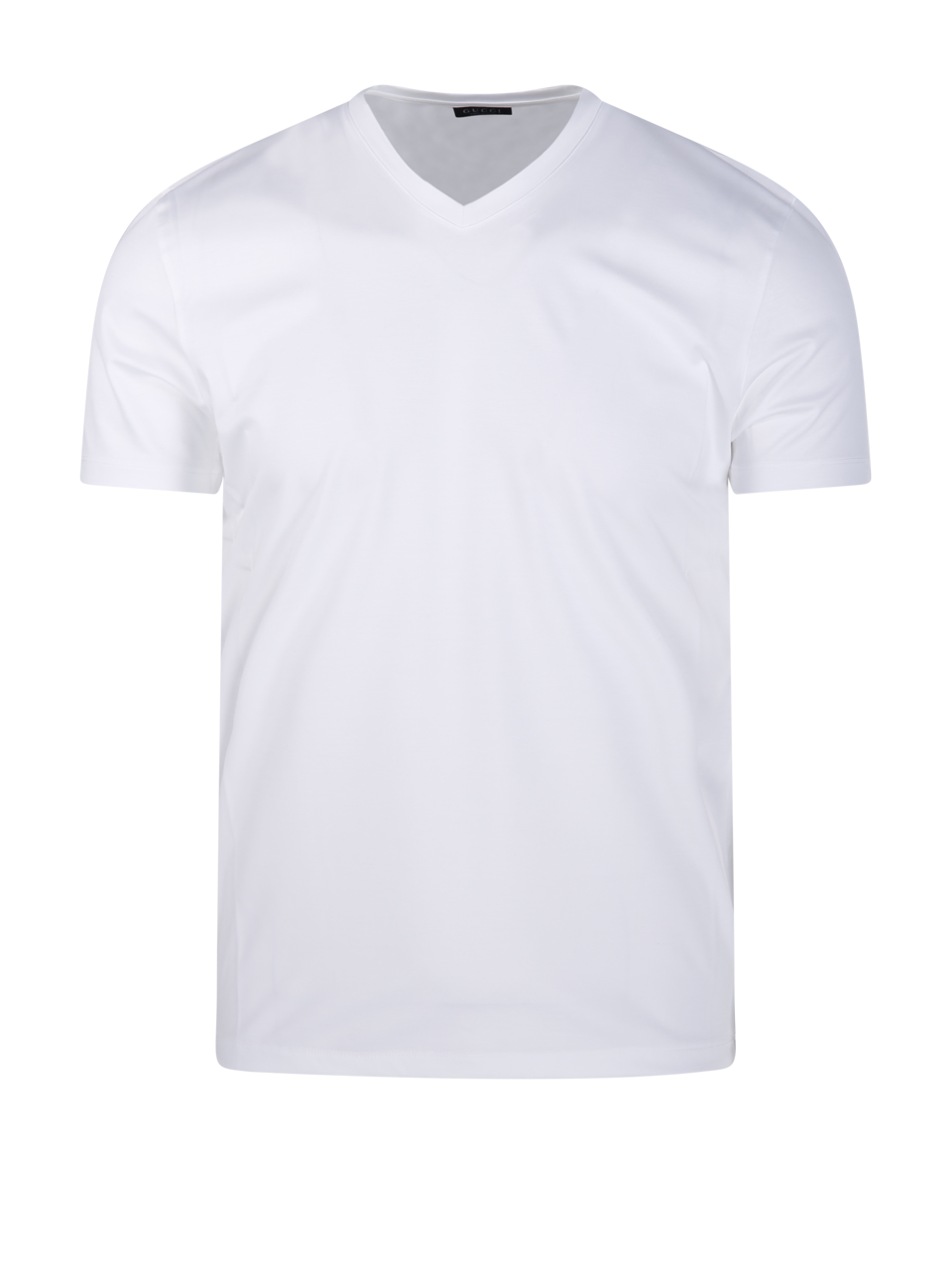 MEN GUCCI WHITE MODAL S/S T-SHIRT