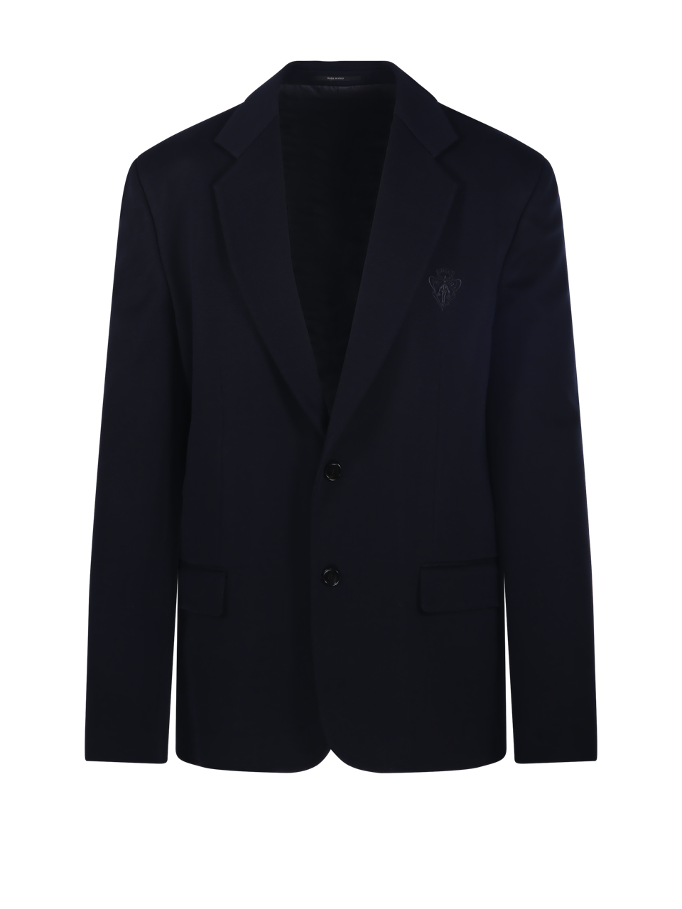 MEN GUCCI DARK BLUE COTTON BLAZER