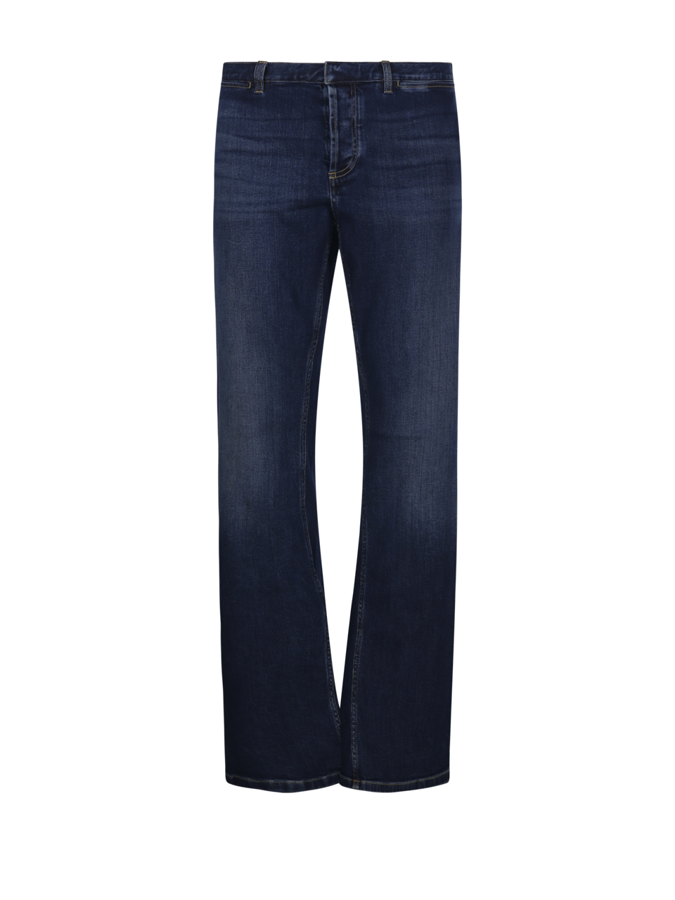 MEN GUCCI BLUE COTTON JEANS