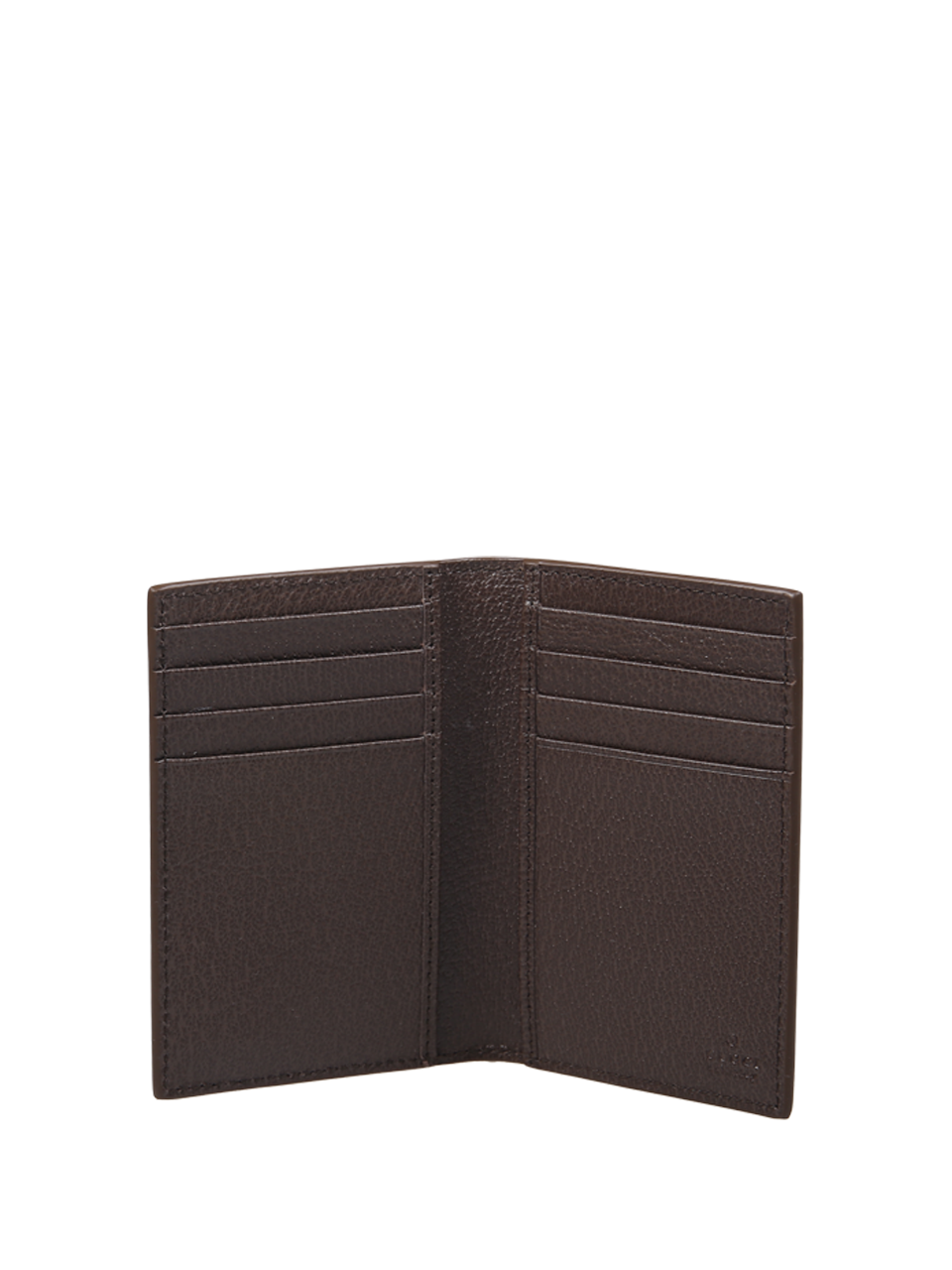 MEN GUCCI BEIGE LEATHER VERTICAL WALLET