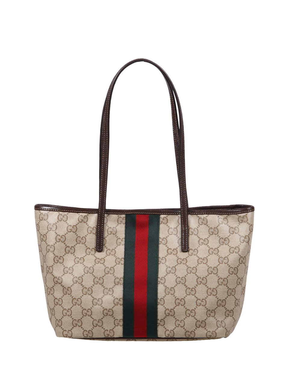 WOMAN GUCCI BEIGE LEATHER ESSENCE SHOPPING BAG