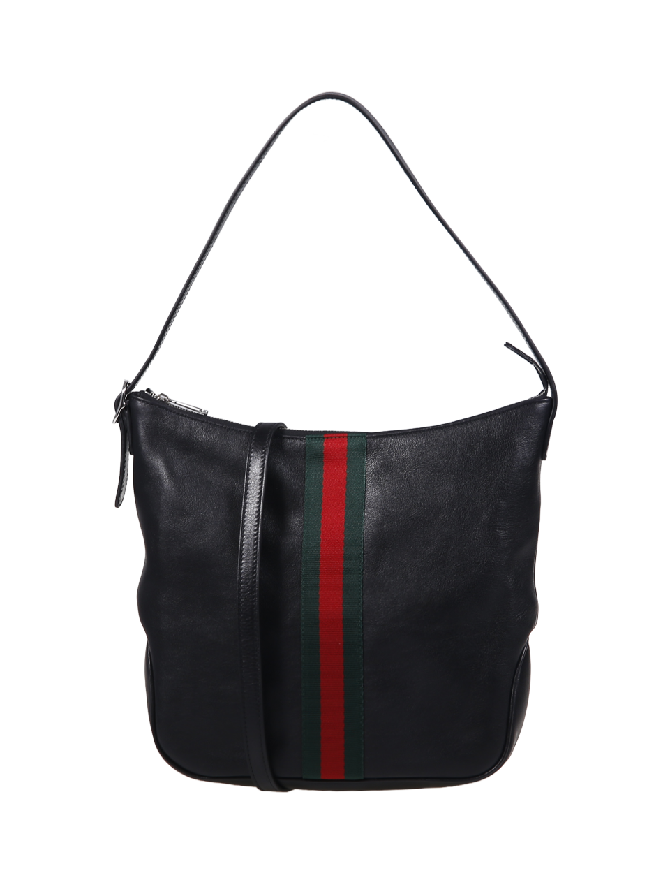 MEN GUCCI BLACK POLYAMIDE CROSSBODY BAG
