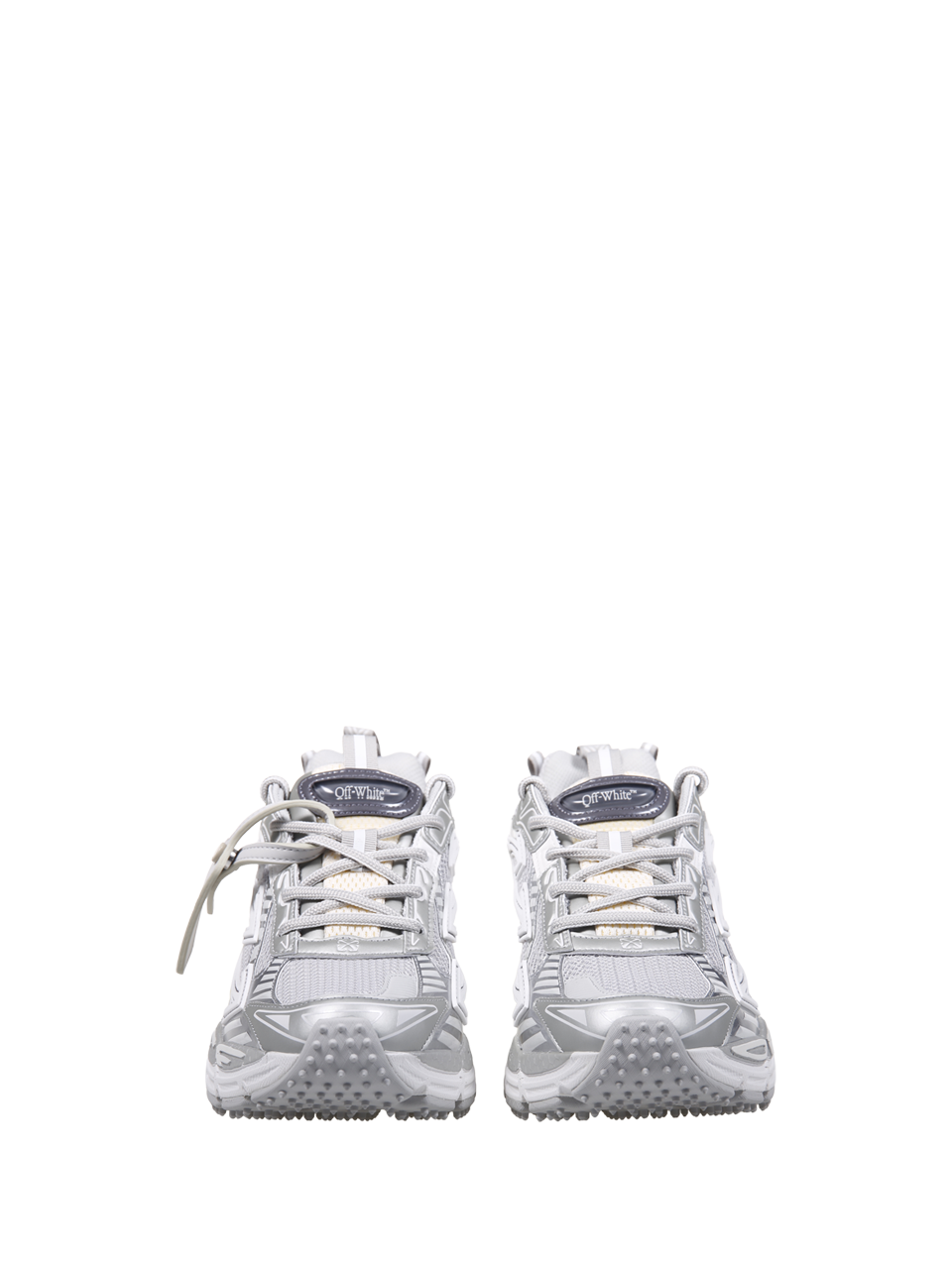 MEN OFF-WHITE GREY POLYESTER OW BE RIGHT BACK SNEAKER