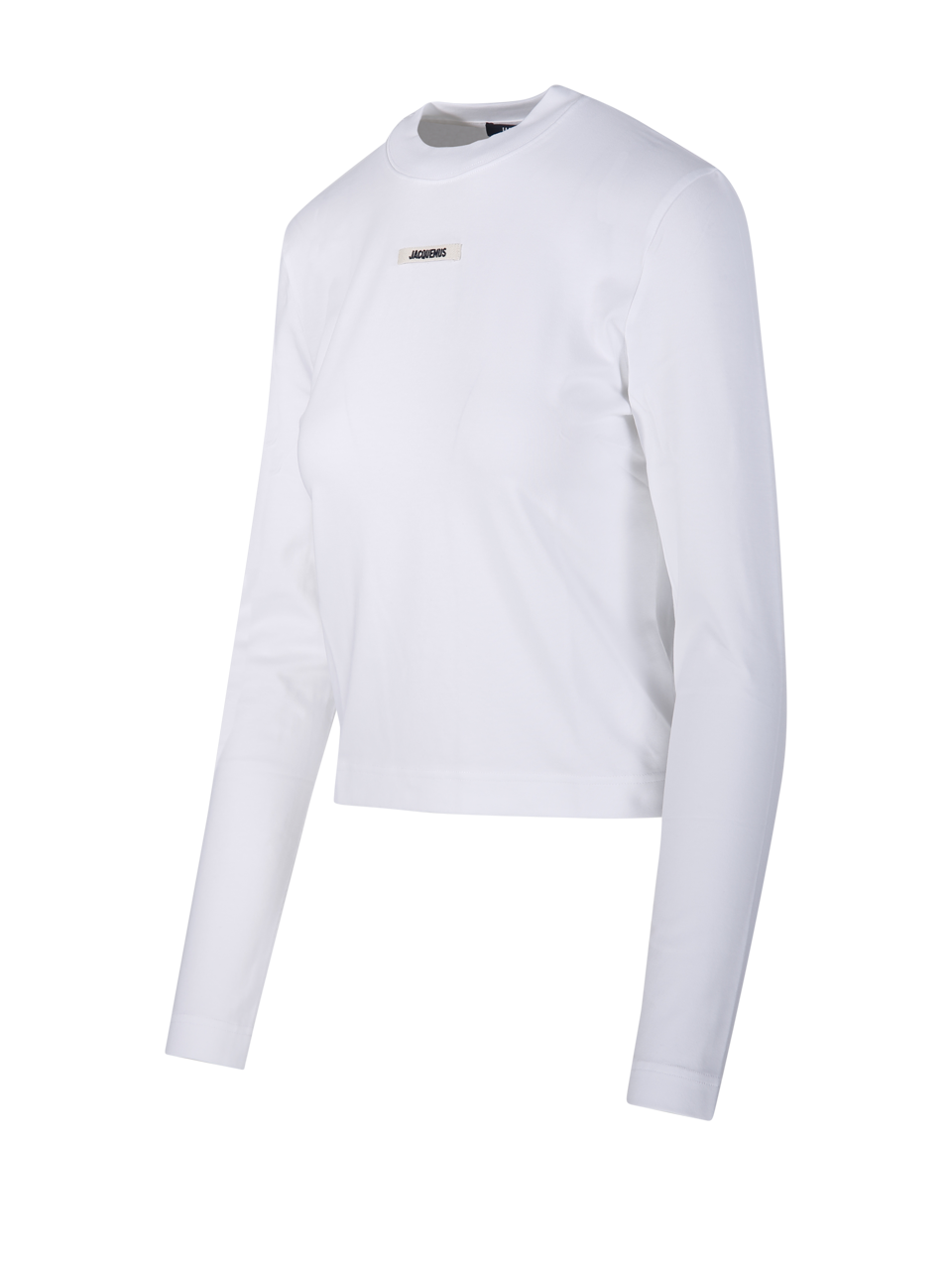 WOMAN JACQUEMUS WHITE COTTON LE TSHIRT GROS GRAIN ML