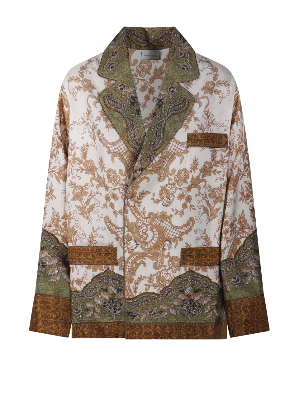 WOMAN PIERRE LOUISE MASCIA NUDE SILK CIALDA BLAZER 