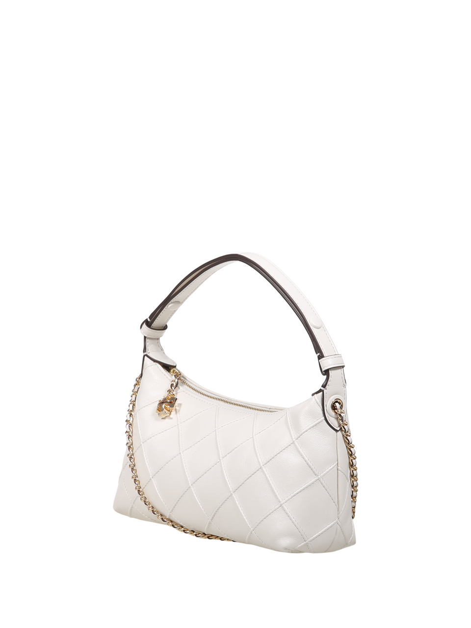 DONNA TORY BURCH POCHETTE FLEMING IN PELLE BIANCA