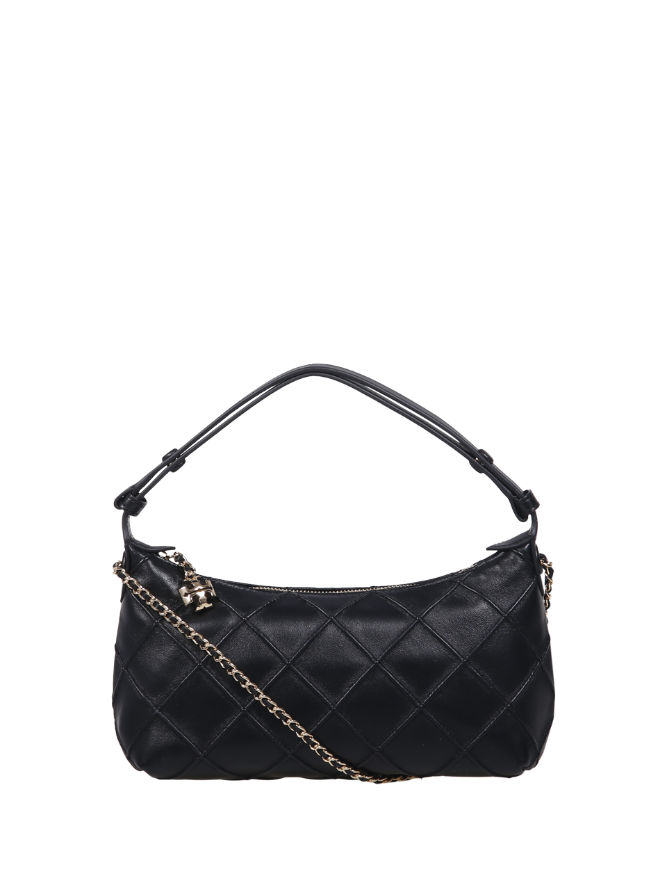 DONNA TORY BURCH POCHETTE FLEMING IN PELLE NERA 