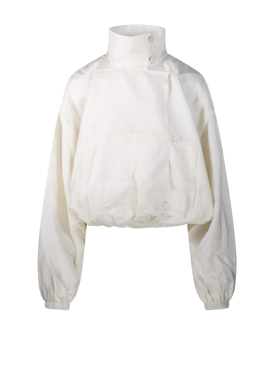 WOMAN ROHE WHITE SILK BLOUSON
