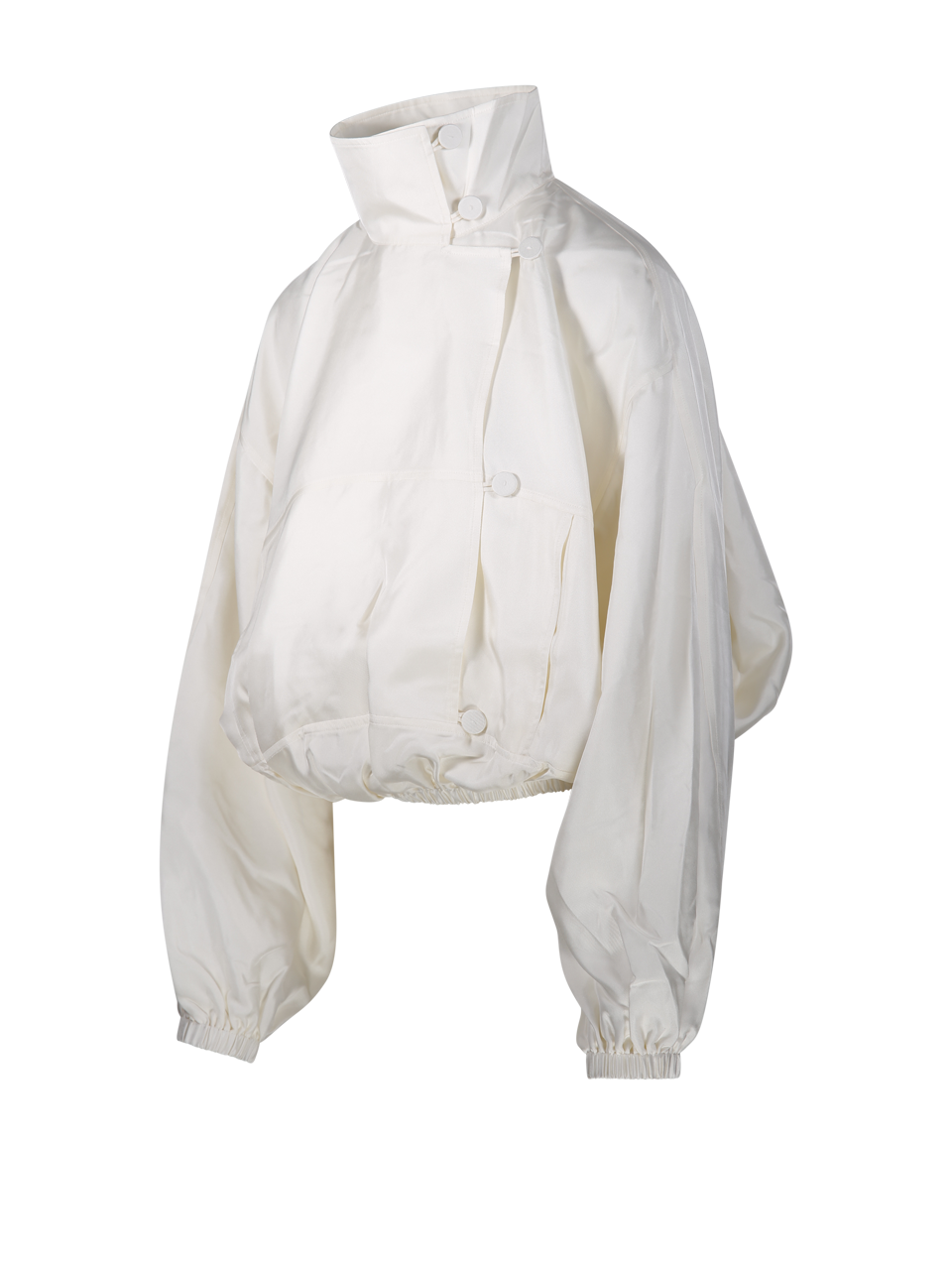 WOMAN ROHE WHITE SILK BLOUSON