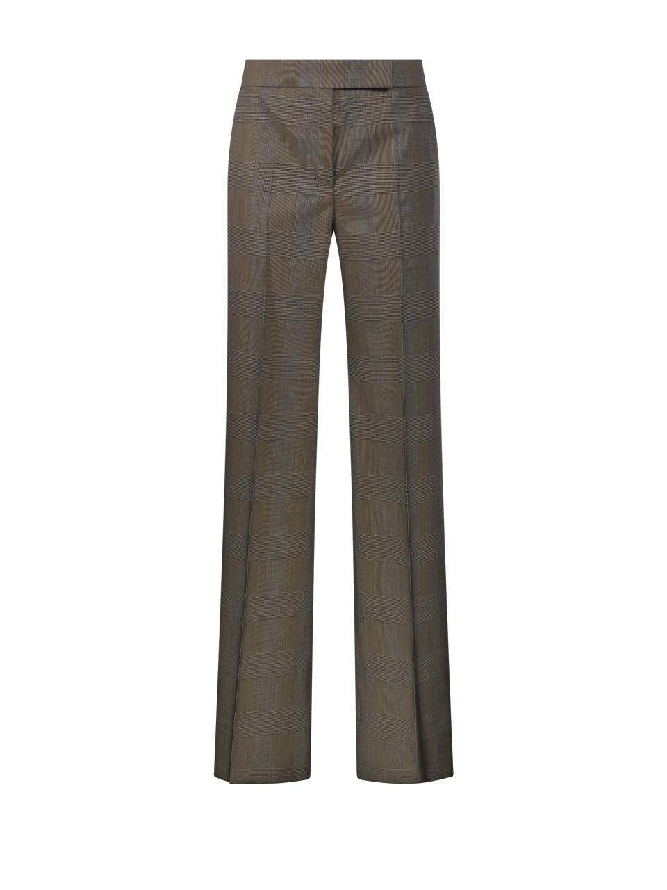 WOMAN MAXMARA BROWN VIRGIN WOOL NETTO PANT