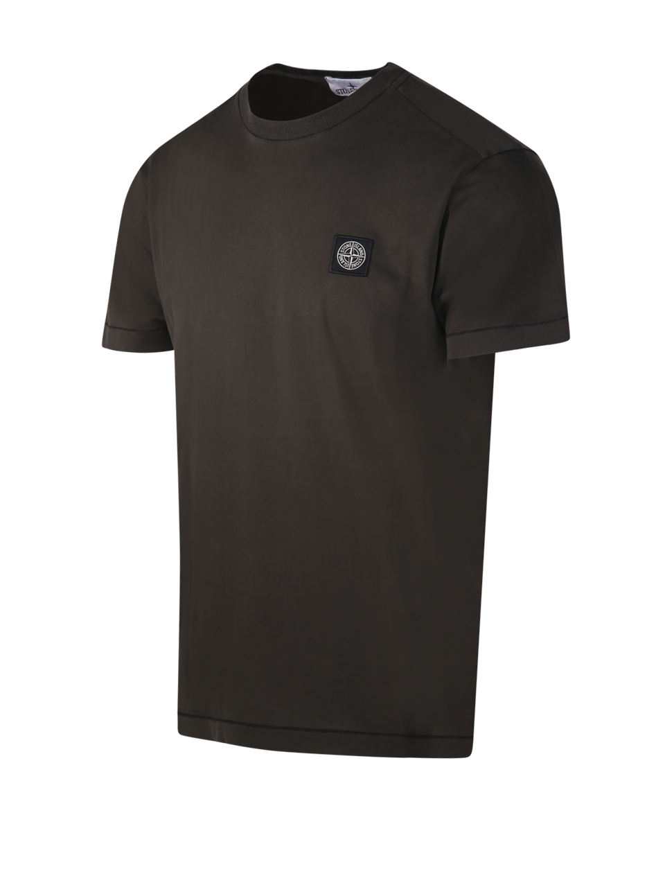 MEN STONE ISALND GREY BLUE COTTON T-SHIRT