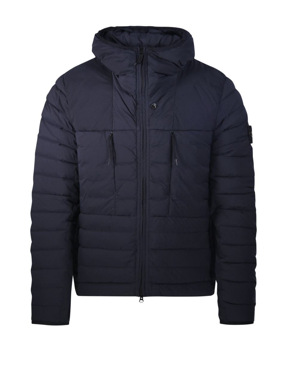 MEN STONE ISLAND BLUE POLYAMIDE DOWN JACKET