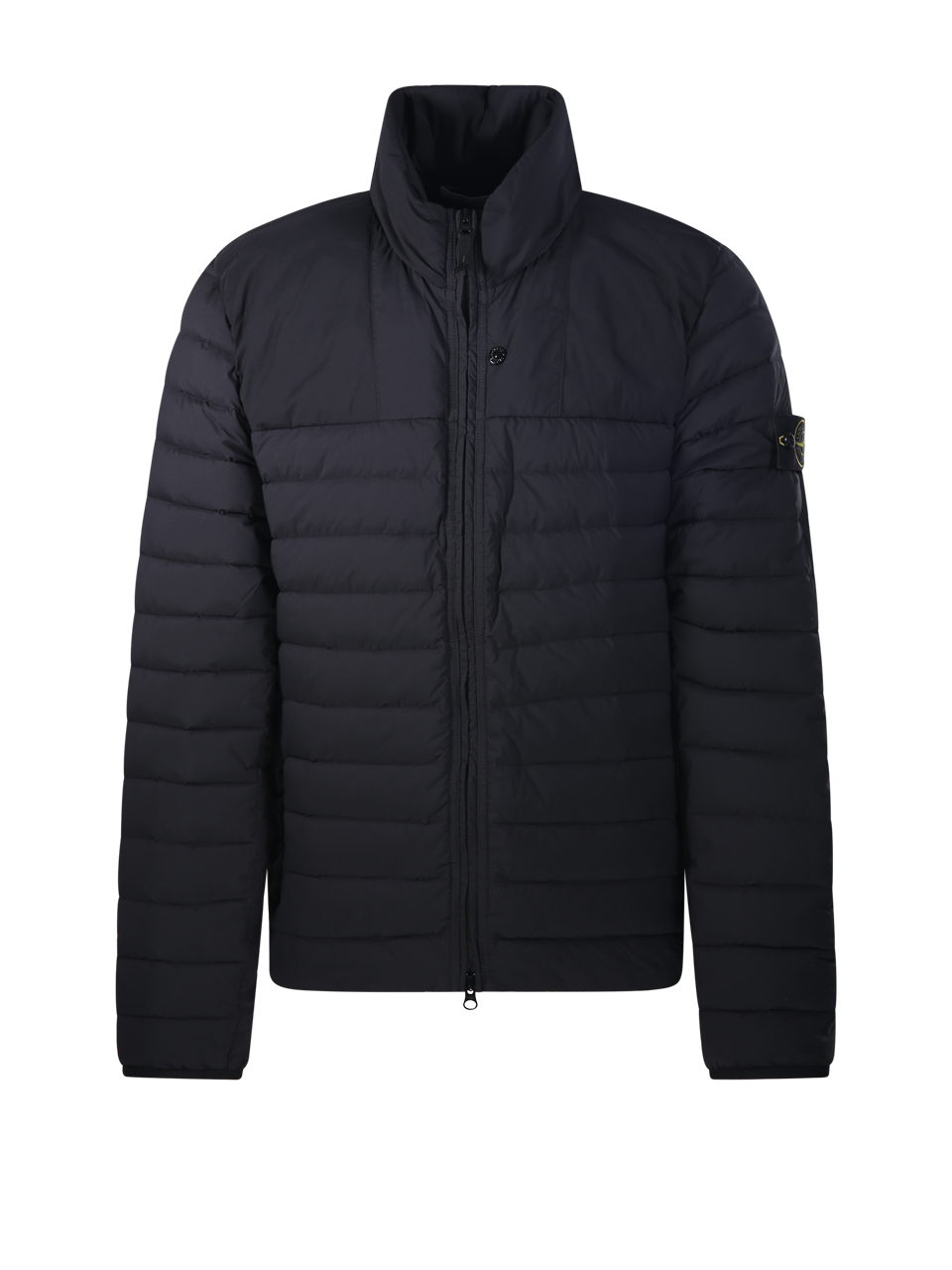 MEN STONE ISLAND BLACK POLYAMIDE JACKET