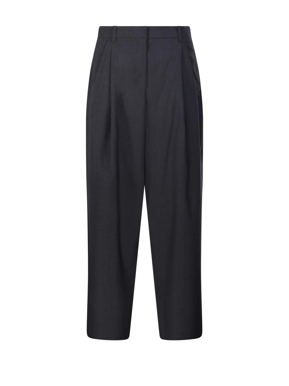 WOMAN MAXMARA S BLACK VIRGIN WOOL TARO PANT