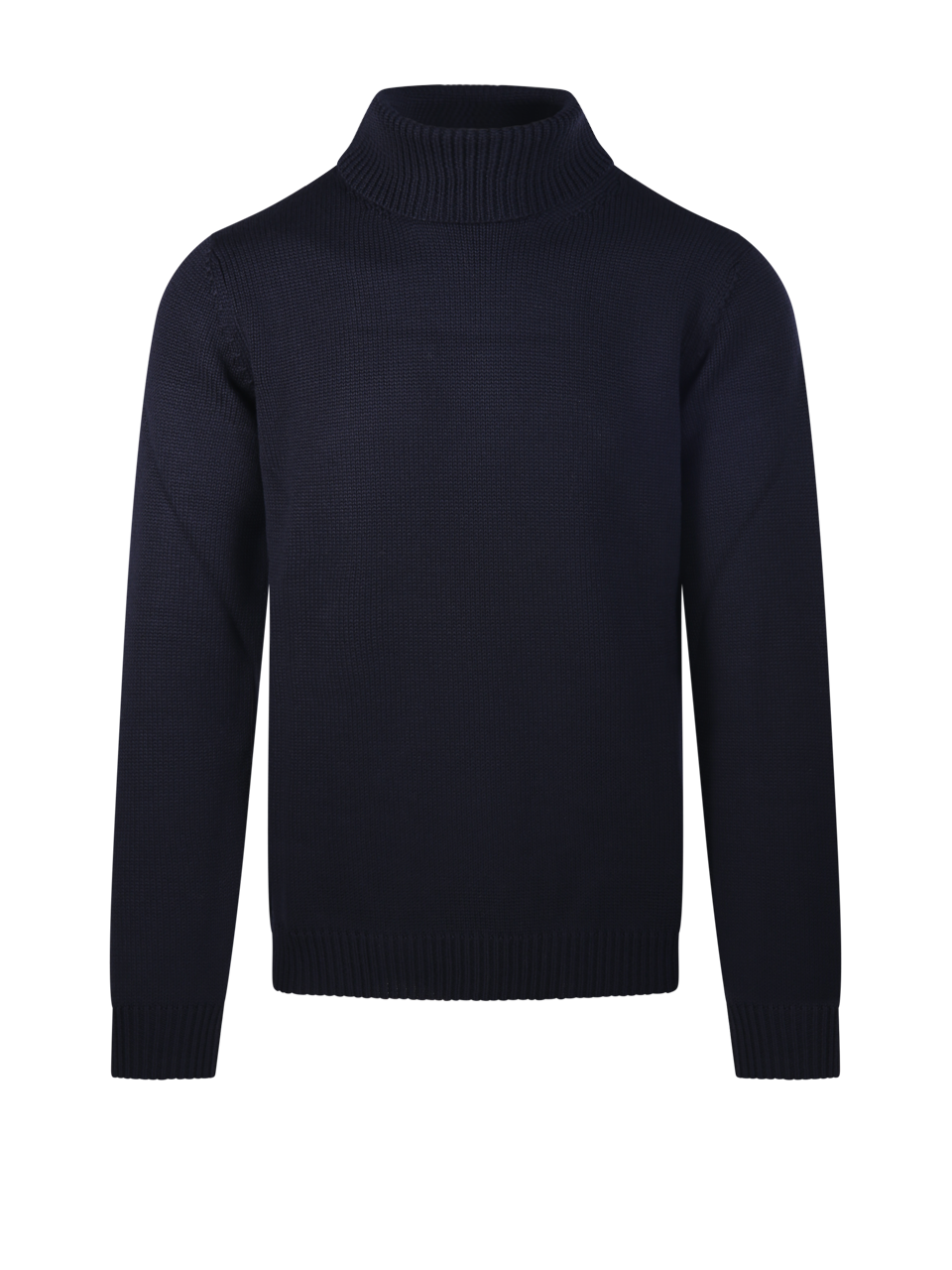 MEN ROBERTO COLLINA BLUE MERINO WOOL SWEATER