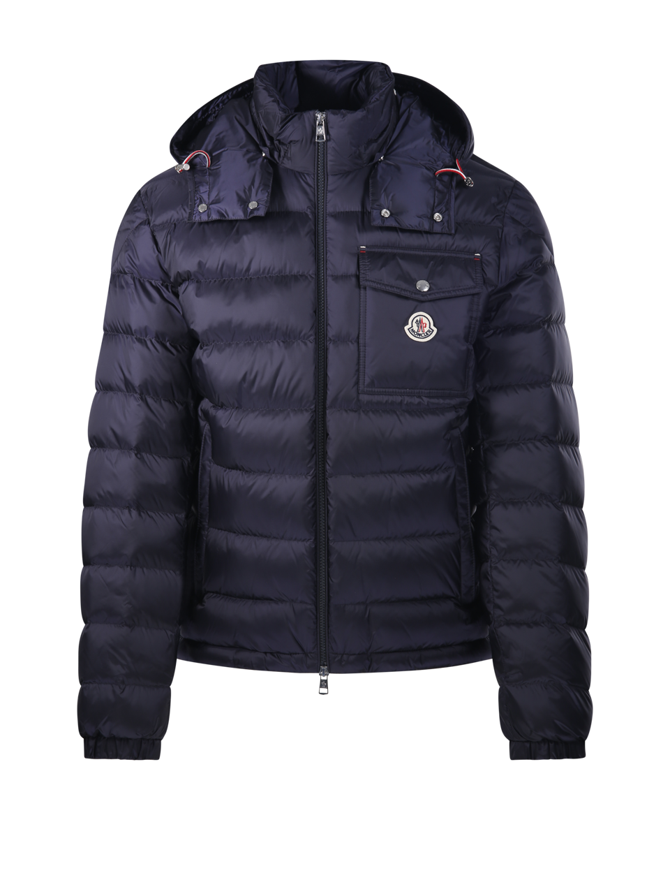 MEN MONCLER BLUE POLYAMIDE VERITH DOWN JACKET