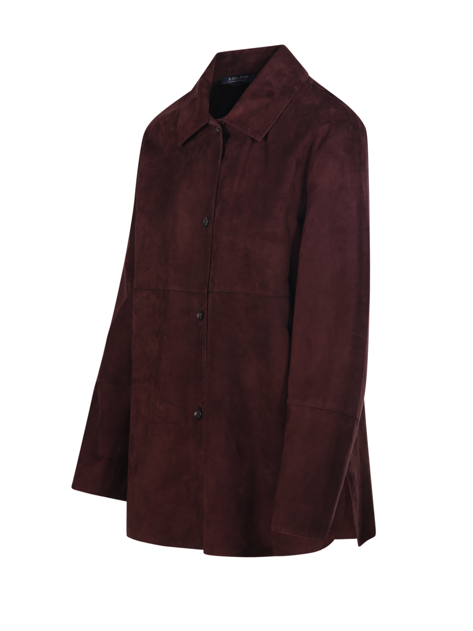 WOMAN MAXMARA S RED LEATHER GOCCE LEATHER SHIRT