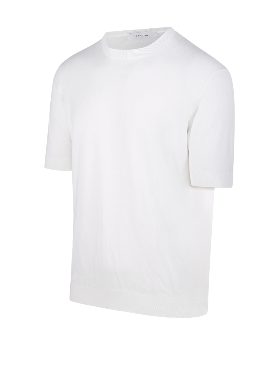 MEN LARDINI WHITE COTTON SWEATER
